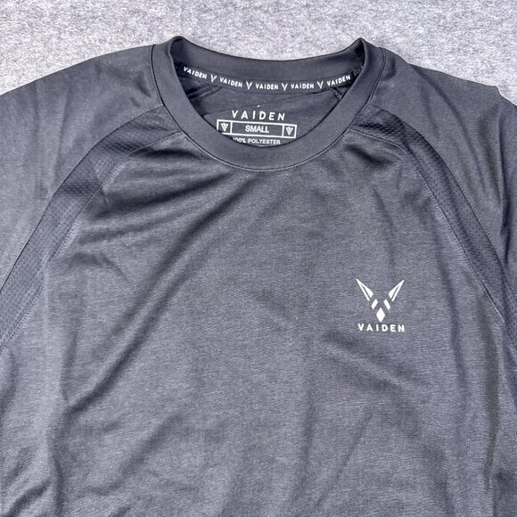 Vaiden T Shirt Mens Small Black Performance Athleisure Tactical Tech - Picture 10 of 13
